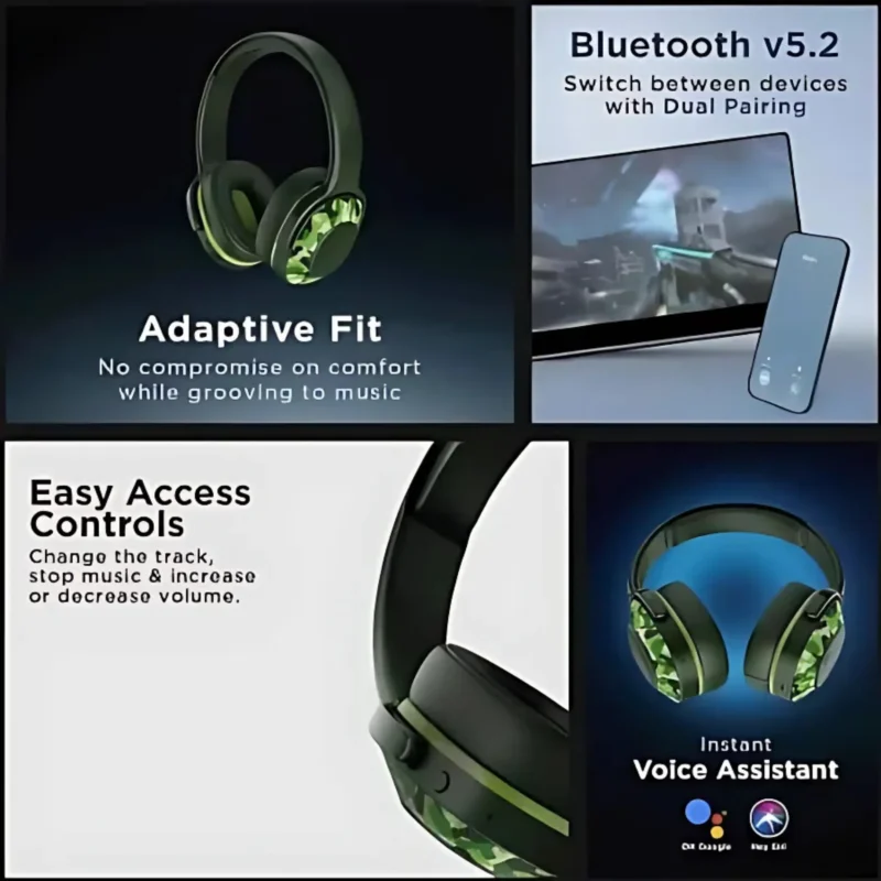 boAt Rockerz 425 Wireless Bluetooth Headphone - Image 4