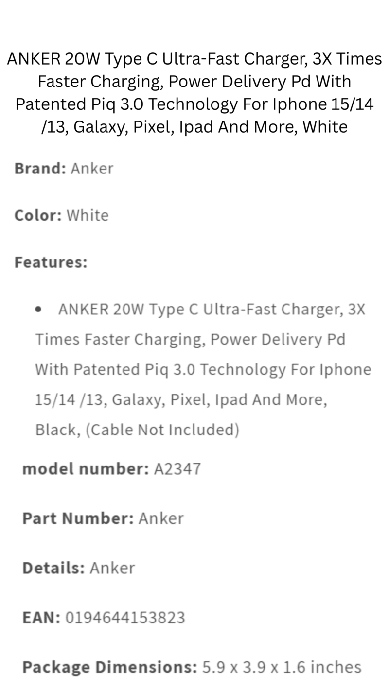 Anker 20W USB-C PowerPort III Nano Wall Charger - Image 8