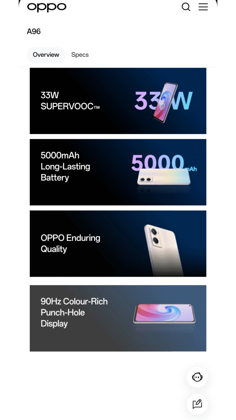 OPPO A96 - Image 2